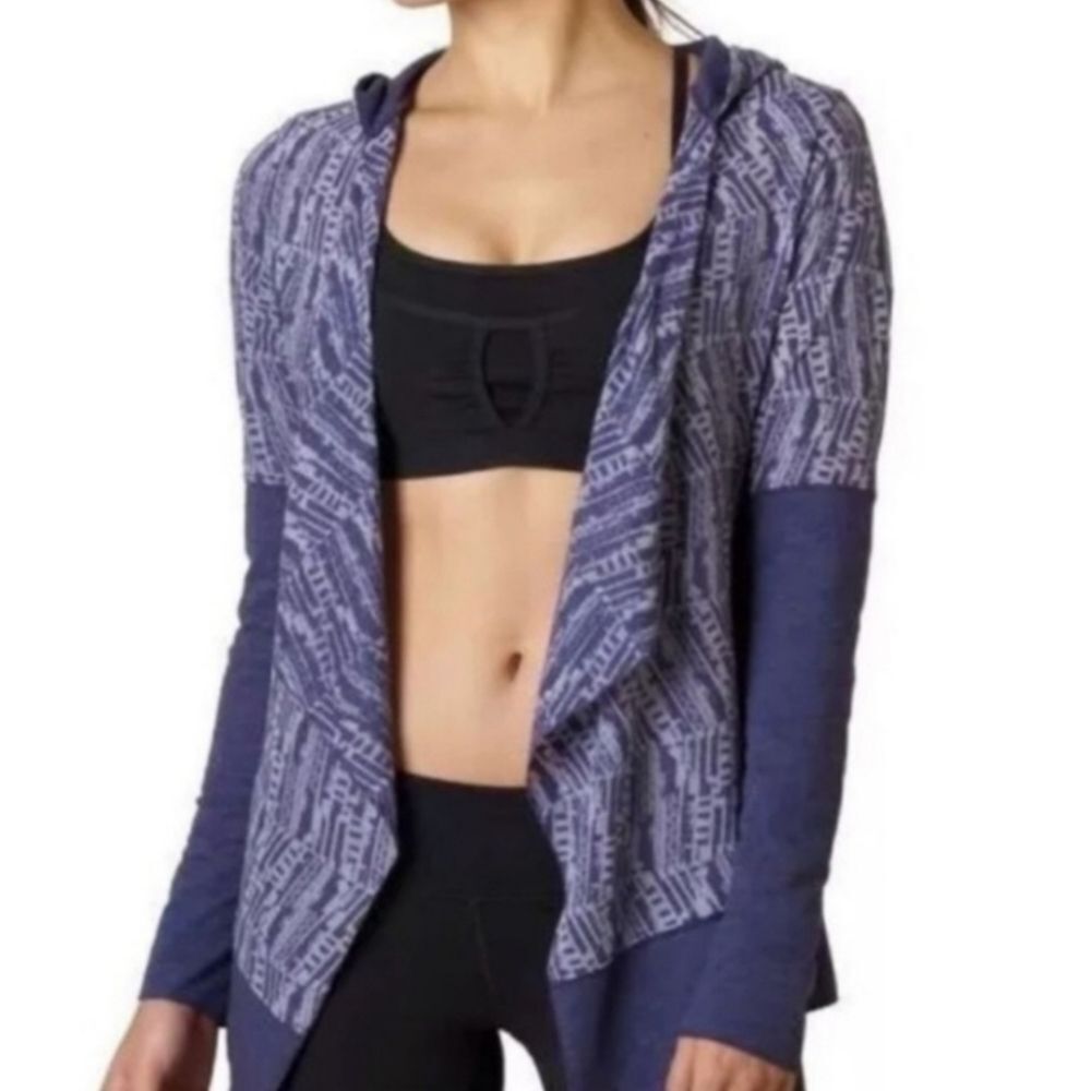 PRANA Graceful Drape Open Front Crdigan Wrap Size Small